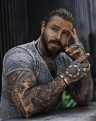 Image result for Tough Guy with Tattoos