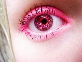 Image result for Pink Sparkle Eye Contacts