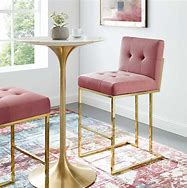 Image result for Gold Bar Stools