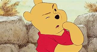 Image result for Pooh Bear Think