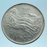 Image result for Italian Coin with People Running