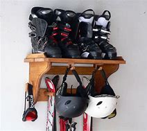Image result for Wall Mounted Ski Boot Rack