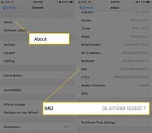 Image result for Imei Number iPod