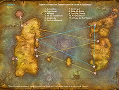 Image result for Boat Route Map WoW