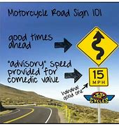 Image result for Anatomy of a Street Sign Motorcycle Meme