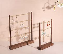 Image result for Wood Earring Display