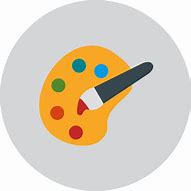Image result for Paint Palette Icon