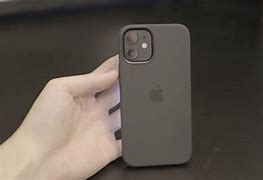Image result for Black Silicone iPhone 12 Mini Case
