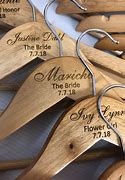 Image result for Custom Wood Engraved Hangers