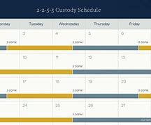 Image result for 2255 Custody Schedule