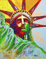 Image result for Statue of Liberty Painting