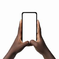 Image result for Black Hand Holding iPhone 11.png
