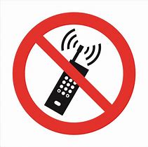 Image result for Mobile Phone Prohibition Symbol
