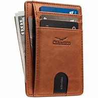 Image result for Front Pocket Single Fold Leather Wallet