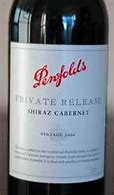 Image result for Penfolds Private Release Shiraz Cabernet