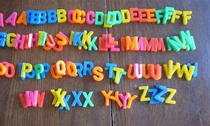 Image result for White Refrigerator Magnets Letters