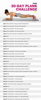 Image result for Printable Plank Workout for Over 65
