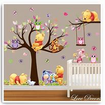 Image result for Winnie the Pooh Nursery Wallpaper