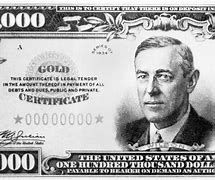Image result for 1000 Dollar Bill On Back