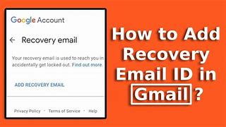 Image result for Gmail Recovery Email List