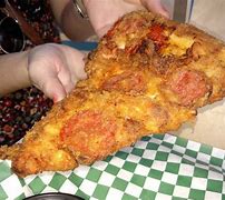 Image result for Deep Fried Pizza Glasgow