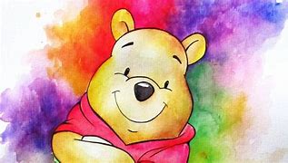 Image result for Disney Winnie the Pooh Watercolor