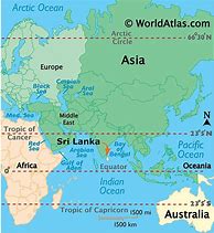 Image result for Sri Lanka in Map