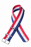 Image result for Red White and Blue Nato Watch Strap