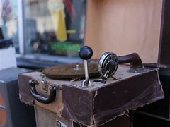 Image result for Vintage Suitcase Record Player