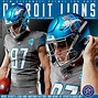 Image result for Detroit Lions unveil new uniforms