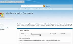 Image result for Windows Imaging Component