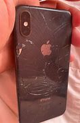 Image result for iPhone X. Back Glass Broken
