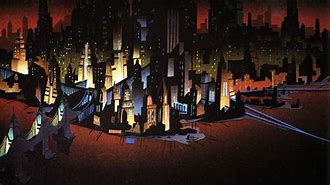 Image result for Batman Animated Series Background Art