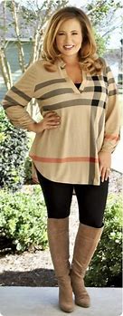 Image result for Plus Size Outfits with Leggings