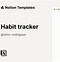 Image result for Notion Tracker Template