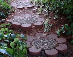 Image result for Garden Pathway Stepping Stones