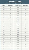 Image result for USA Shoe Size Chart
