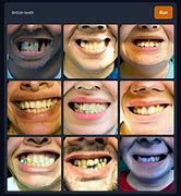 Image result for British Teeth Emoji