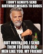 Image result for Old Man at a Birthday Party Meme