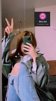 Image result for Photo of Girl with Phone Blocking Face