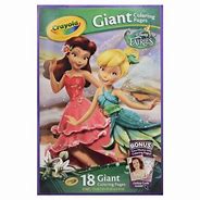 Image result for Crayola Disney Fairies Giant Coloring Pages