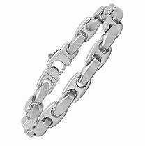 Image result for Stainless Steel Link Bracelet