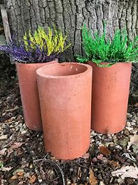 Image result for Clay Terracotta Pipe Garden