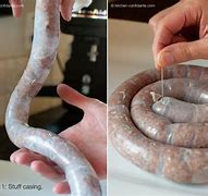 Image result for How to Tie Sausage Casings