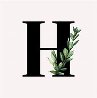 Image result for H in Cute Font