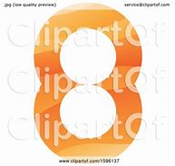Image result for Orange Number 8 Icon