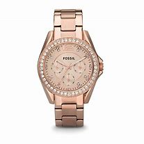 Image result for Fossil Boyfriend Watch Rose Gold