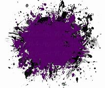 Image result for Ink Splatter Purple Black