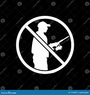 Image result for No Fishing Sign Clip Art