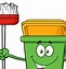 Image result for Green Recycle Bin Cartoon